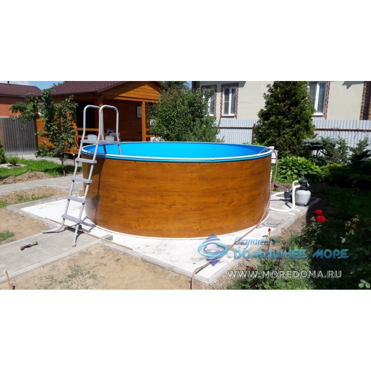 Пленка ПВХ 3,6х1,1 м для круглых бассейнов, голубая, Azuro Mountfield 3EXX0278 Пленка ПВХ 3,6х1,1 м для круглых бассейнов, голубая, Azuro Mountfield 3EXX0278