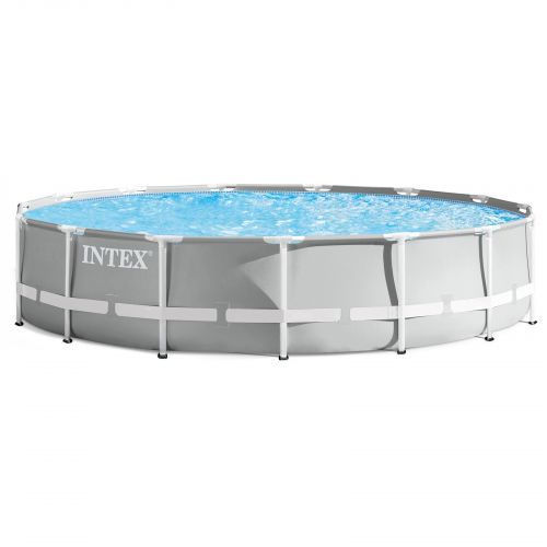 Бассейн каркасный круглый 457х107 см с аксессуарами INTEX 26724NP