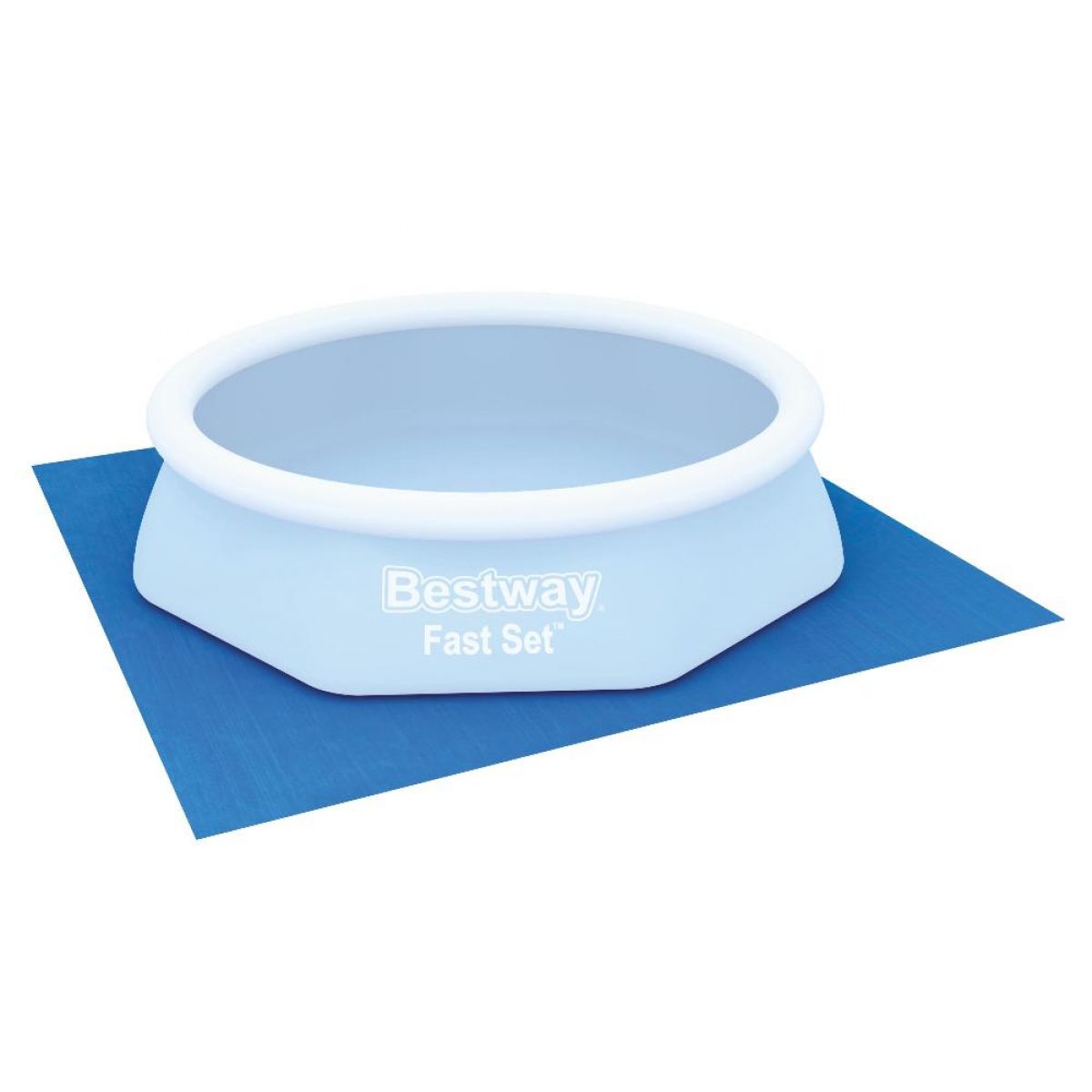 Коврик защитный 274х274 см для бассейна ПВХ квадратный BESTWAY 58000 Коврик защитный 274х274 см для бассейна ПВХ квадратный BESTWAY 58000