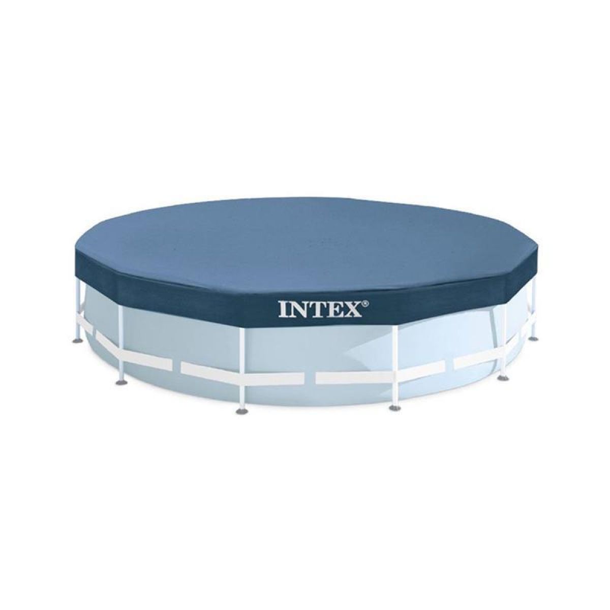 Тент защитный 305 см для каркасных бассейнов, ПВХ, шнур, INTEX 28030 Тент защитный 305 см для каркасных бассейнов, ПВХ, шнур, INTEX 28030