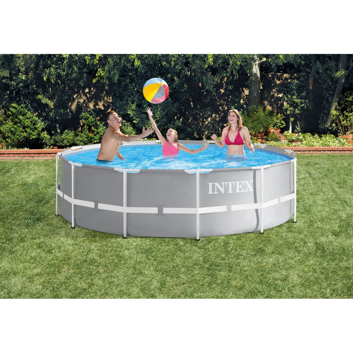 Бассейн каркасный 366х99 см круглый с аксессуарами и фильтром INTEX 26716NP Бассейн каркасный 366х99 см круглый с аксессуарами и фильтром INTEX 26716NP