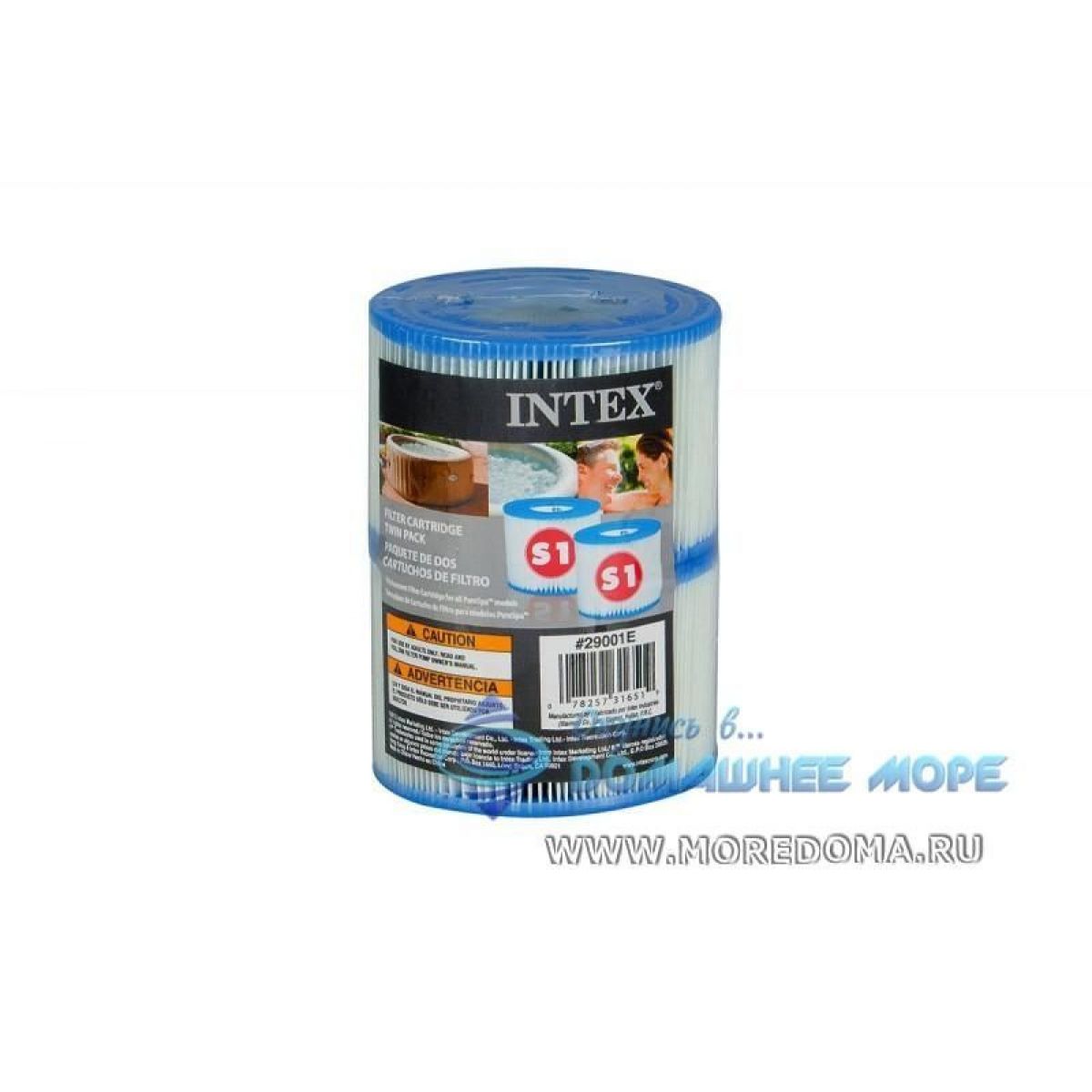 Фильтр-картридж S1 цилиндрический, для СПА-бассейнов PureSpa, INTEX 29001 Фильтр-картридж S1 цилиндрический, для СПА-бассейнов PureSpa, INTEX 29001