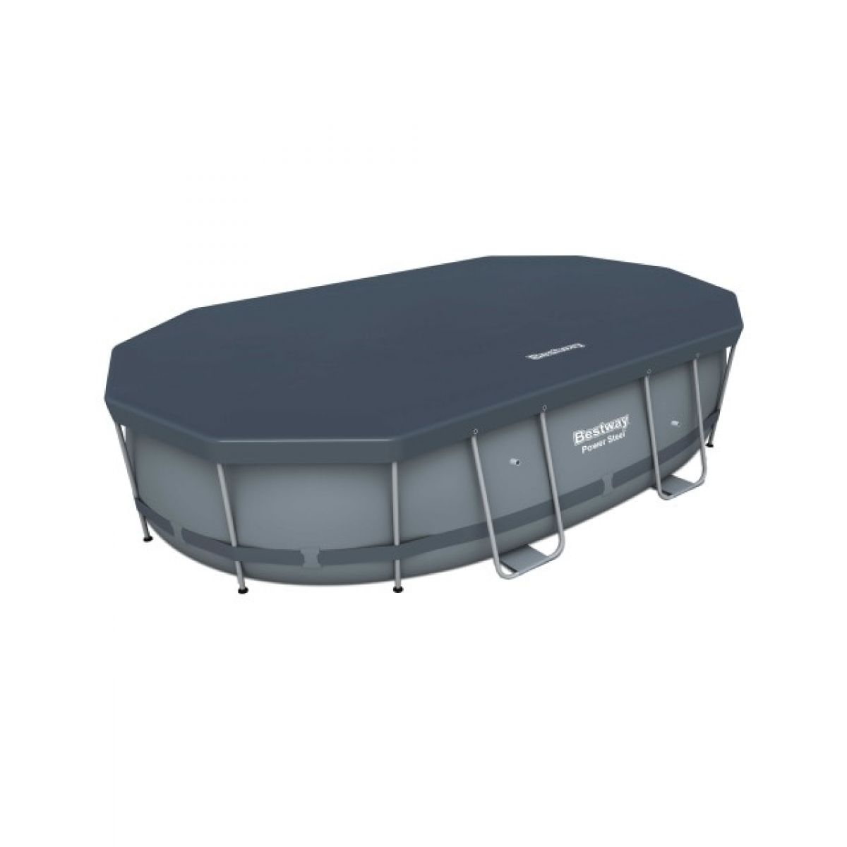 Тент 295x184 см для овального каркасного бассейна 300x200x84 см, BESTWAY 58424 Тент 295x184 см для овального каркасного бассейна 300x200x84 см, BESTWAY 58424